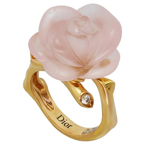 Small Rose Dior Pré Catelan Ring Rose Gold, Diamond and 